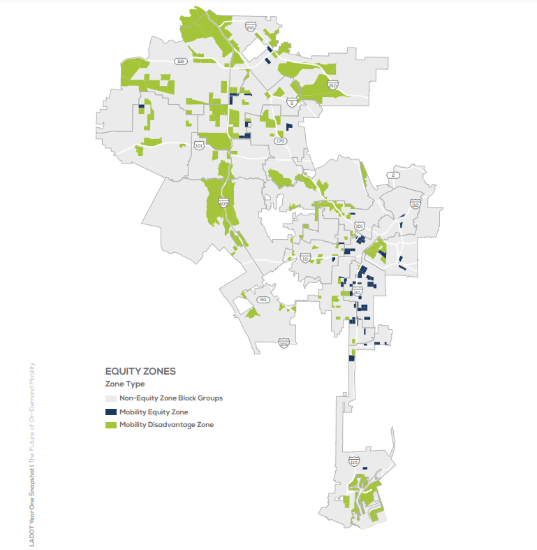 Ladot Equity Zones